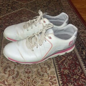 FootJoy Golf Sneakers with Gray and White Outsoles